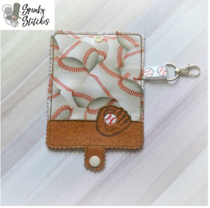 Baseball Mini Wallet - Image 2