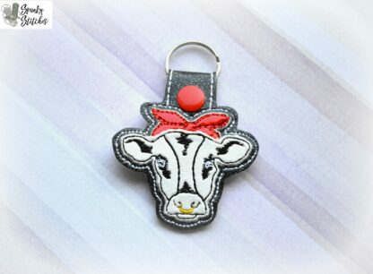 Crazy Heifer Key Fob