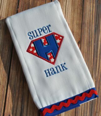 Superman alphabet applique set embroidery design by spunky stitches