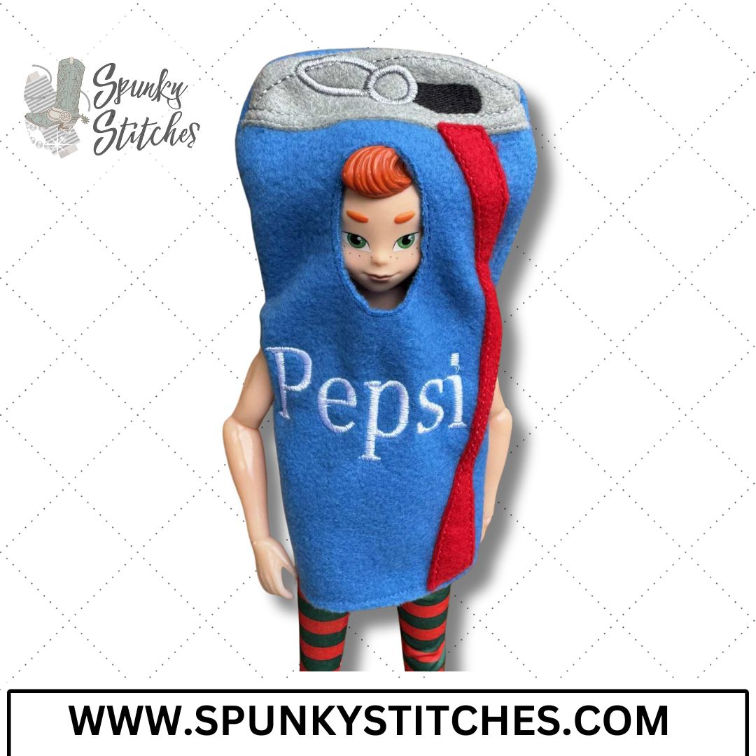 Elf Pepsi Slip Over Costume