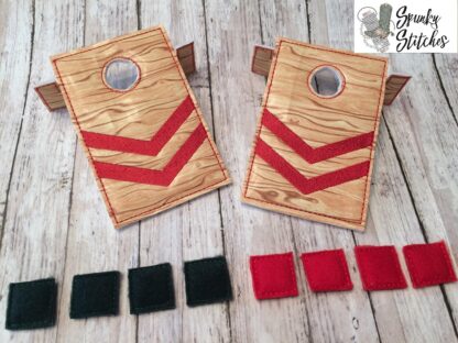 Elf Cornhole Game set