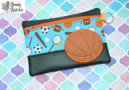 Basketball Zipper Bag