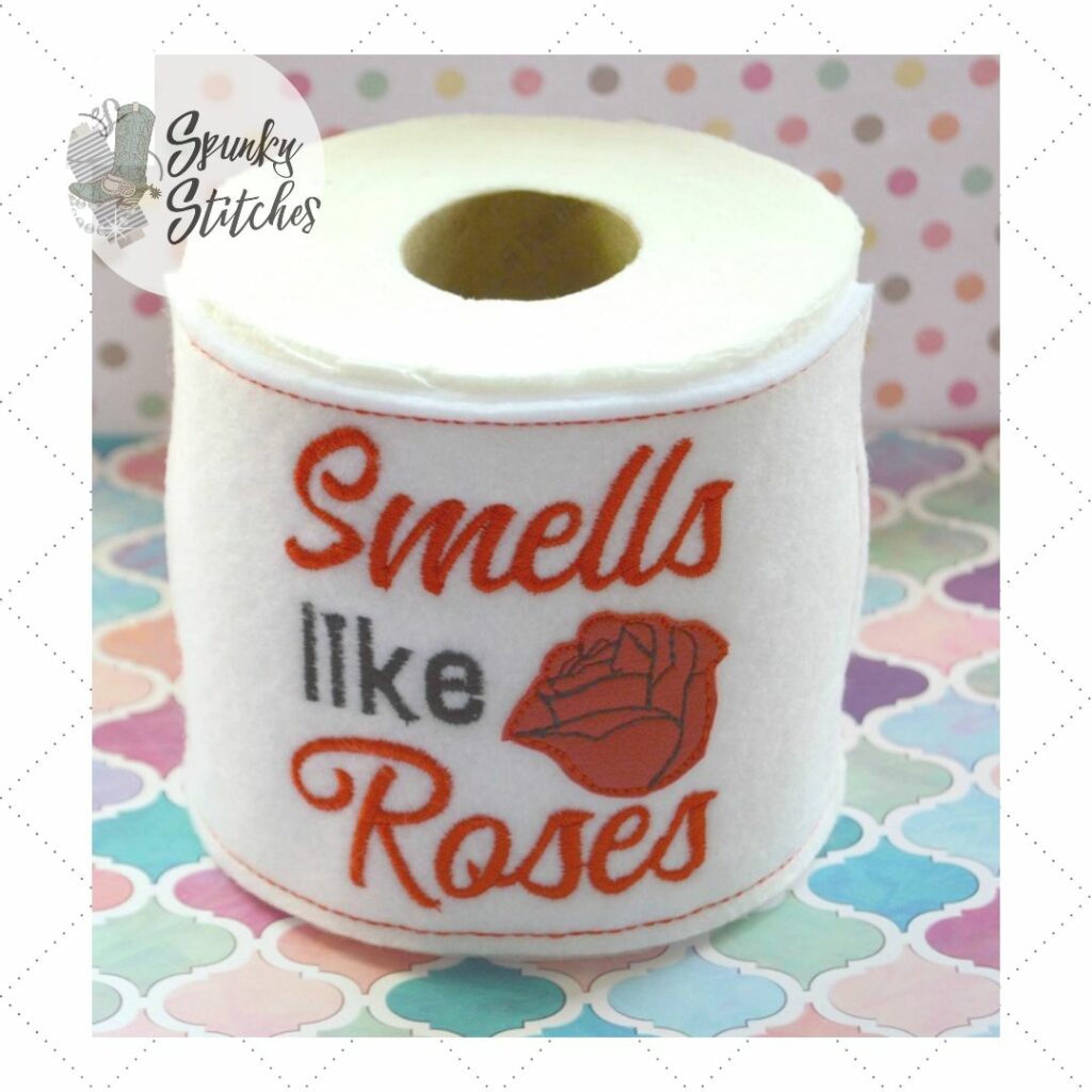 Smells Like Roses Toilet Paper Wrap
