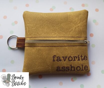 Favorite Asshole Zipper Bag