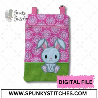 Bunny Vertical Zipper Bag