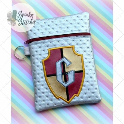 Gryffindor Crest Vertical Zipper Bag