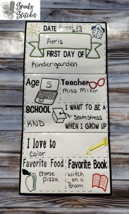 Back to School Chalkboard Sign with 3 file sizes. - Image 2