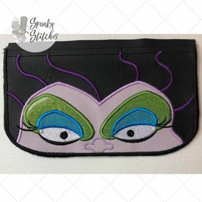 Octopus Witch Trifold Zipper Wallet Top ADD ON (wallet isn't included)