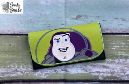 Astronaut Lightyear Trifold Zipper Wallet Top ADD ON (wallet isn't included)