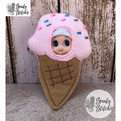 Elf Baby Ice Cream Costume