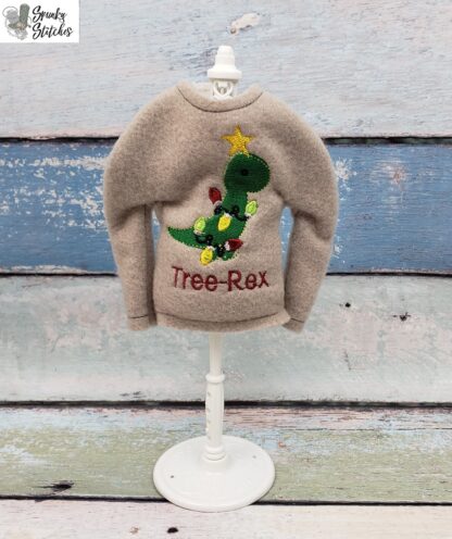 Tree Rex Elf Shirt