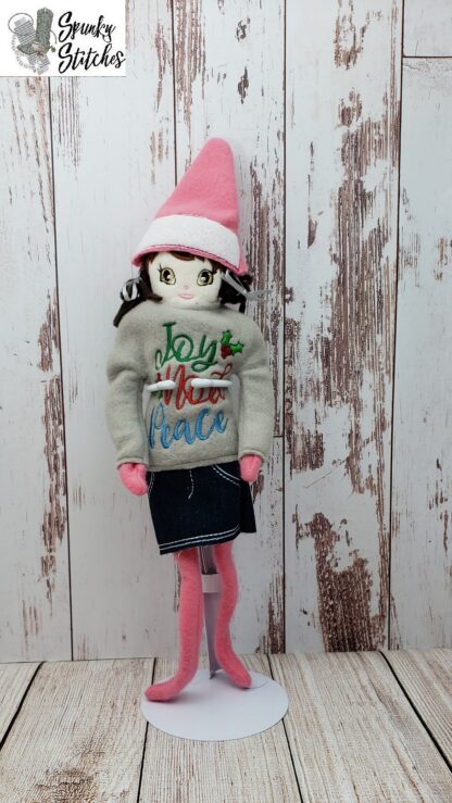 Joy Noel Peach Elf Shirt - Image 2