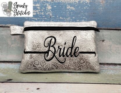 Bride Zipper Bag