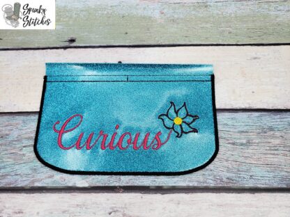 Curious Trifold Zipper Wallet Top ADD ON (wallet isn't included)