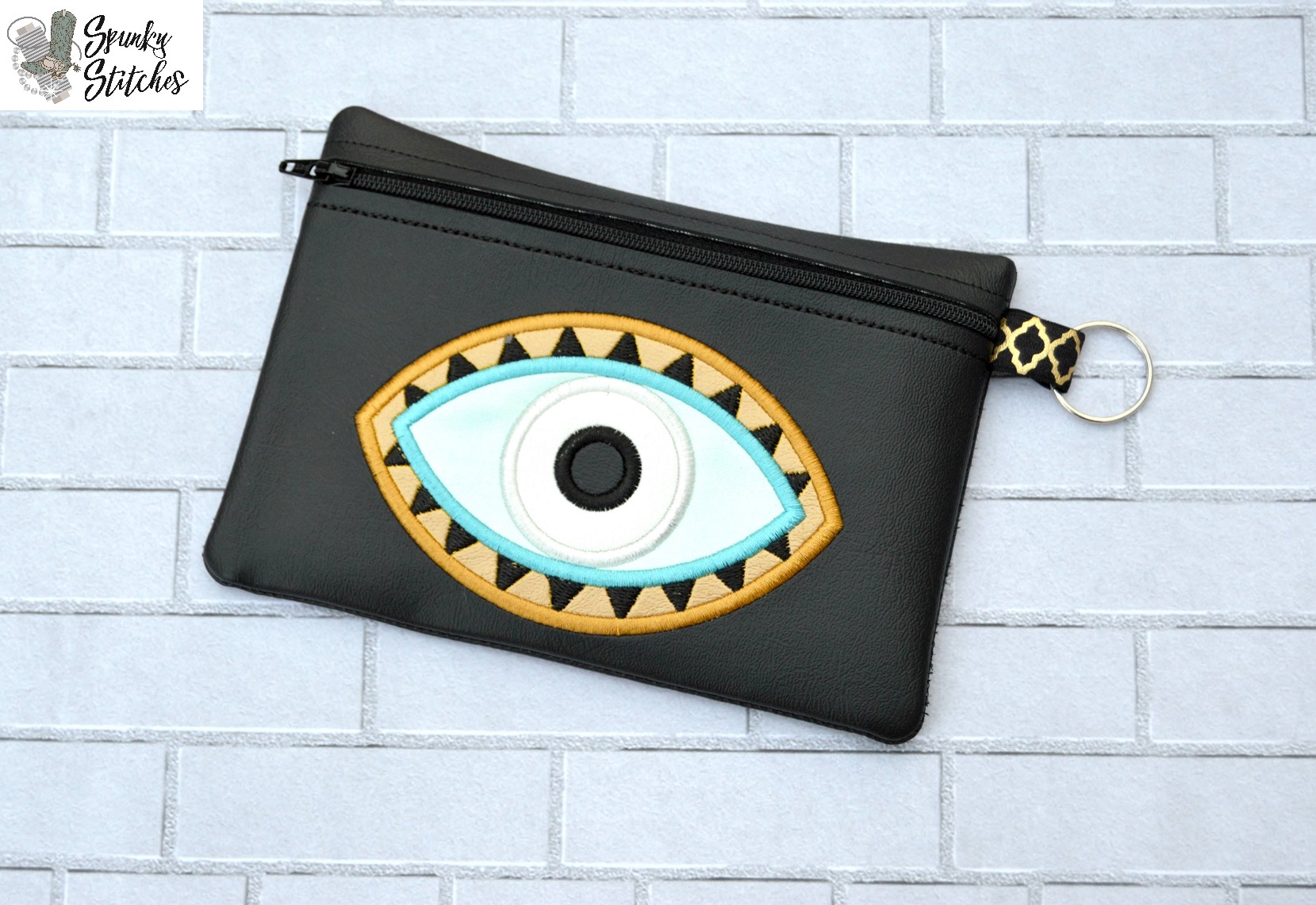 Evil Eye Zipper Bag