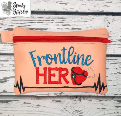 Frontline Hero Zipper Bag