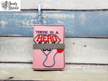 Hero In Us Mini Notebook Cover with Zipper Pocket - Image 3