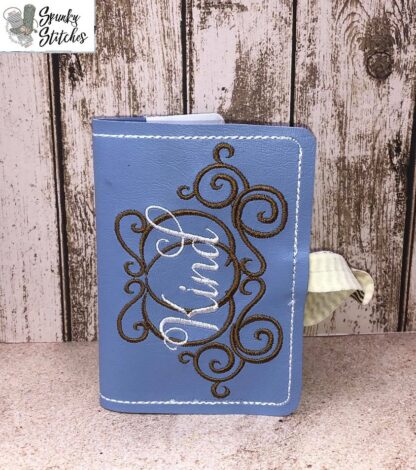 Kind Mini Notebook Cover with Zipper Pocket - Image 3