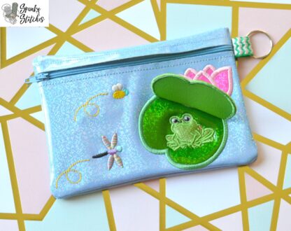 Lily Pad Flap Zipper Bag - Image 2