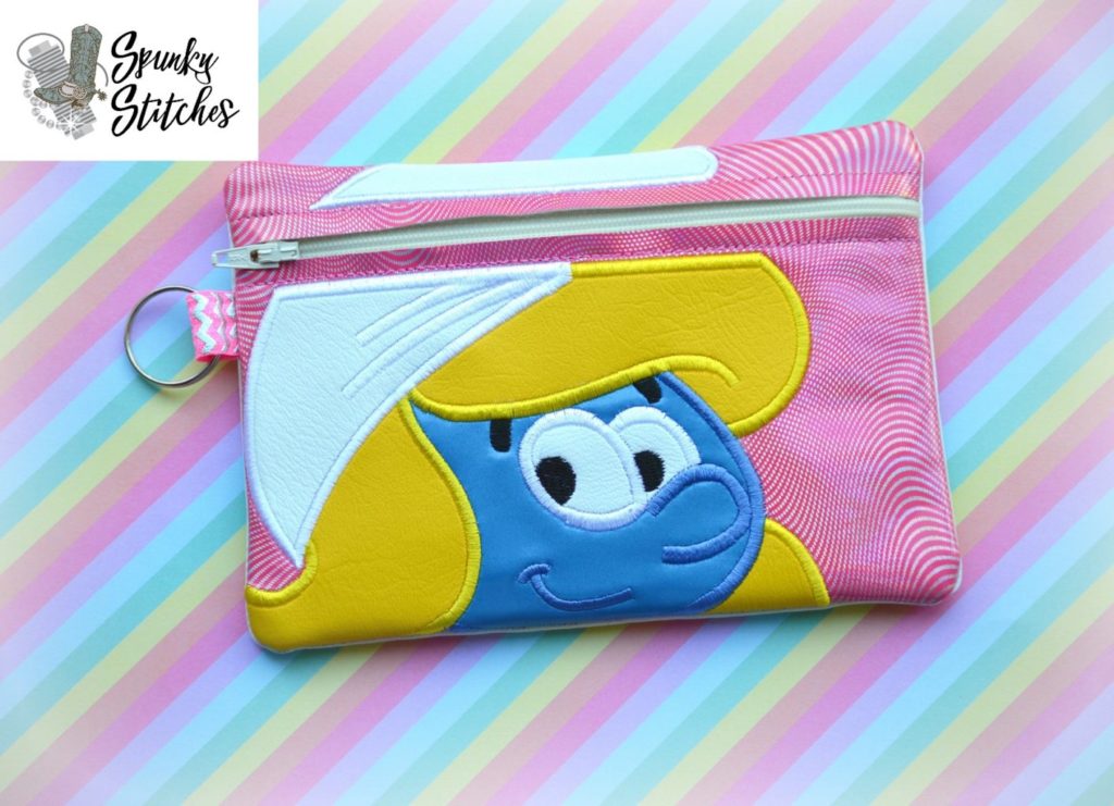 Smurfette Zipper Bag