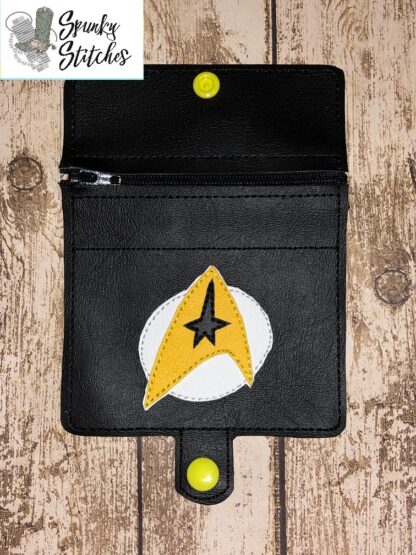 Star Trek Mini Zipper Wallet Key Fob