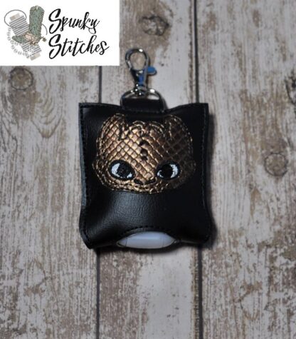 Toothless Sanitizer Holder Key Fob