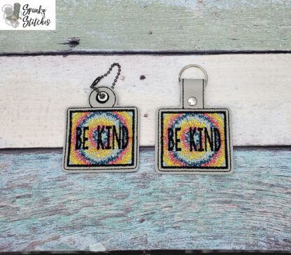 Be Kind Key Fob and Zipper Pull