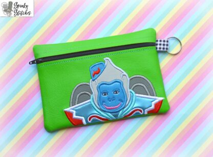 Flying Monkey Zipper Bag