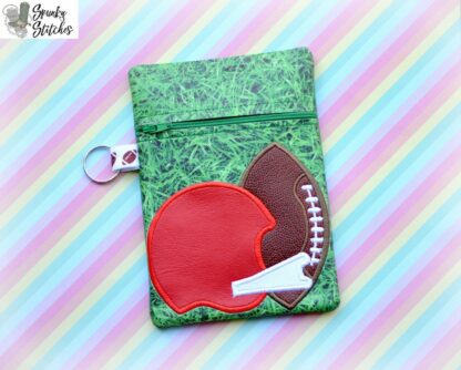 Football Helmet Zipper Bag