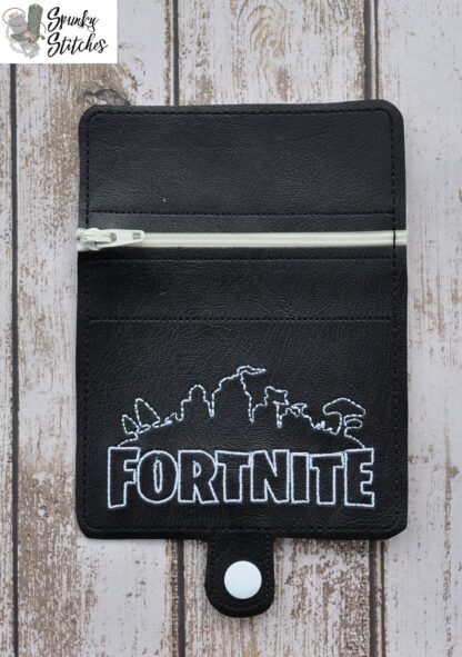 Fortnite Mini Zipper Wallet Key Fob