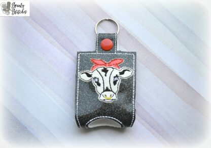 Crazy Heifer Hand Sanitizer Holder