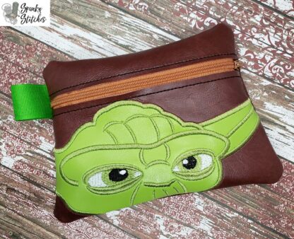 Green Guy Zipper Bag