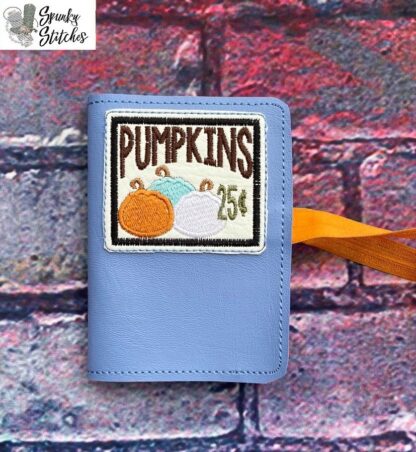 25 Cent Pumpkin Mini Notebook Cover