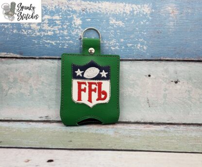 Fantasy  Football League Sanitizer Holder Key Fob