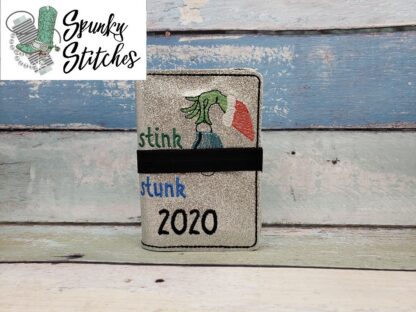 Mean Green 2020 Stinks Mini Notebook Cover - Image 2