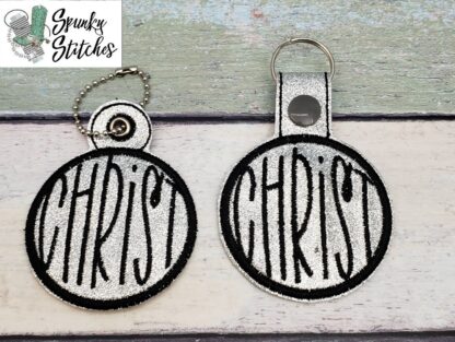 Christ Key Fob and Zipper Pull