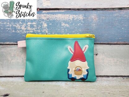 Easter Gnome Zipper Bag