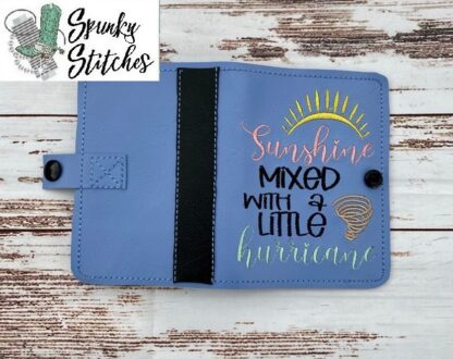 Sunshine Mixed With A Little Hurricane Mini Notebook Cover - Image 2