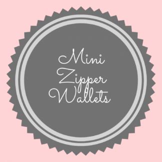 Mini Zipper Wallets