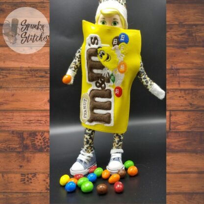 Peanut Chocolate Candy Elf Costume - Image 5