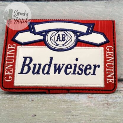 Red King of Beers Zipper Wallet