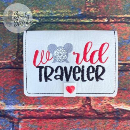 World Traveler Mini Notebook Cover