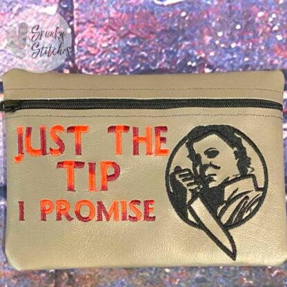 Just The Tip Micheal Zipper Bag