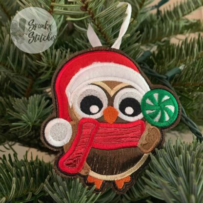 Christmas Owl Ornament