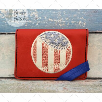 American Baseball Mini Notebook Cover