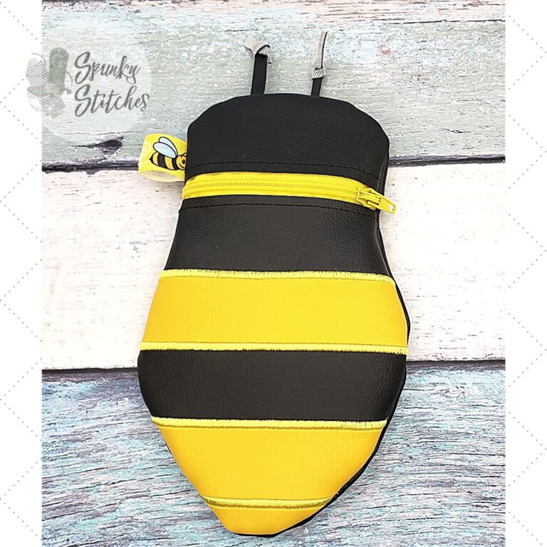 Bumble Bee Zipper Bag