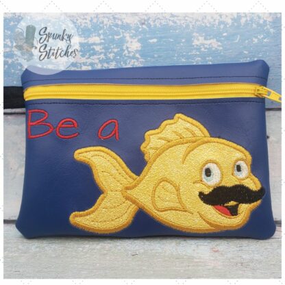 Be A Goldfish Zipper Bag