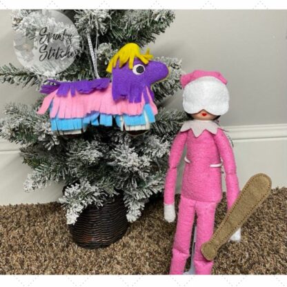 Elf Pinata, Mask and Bat