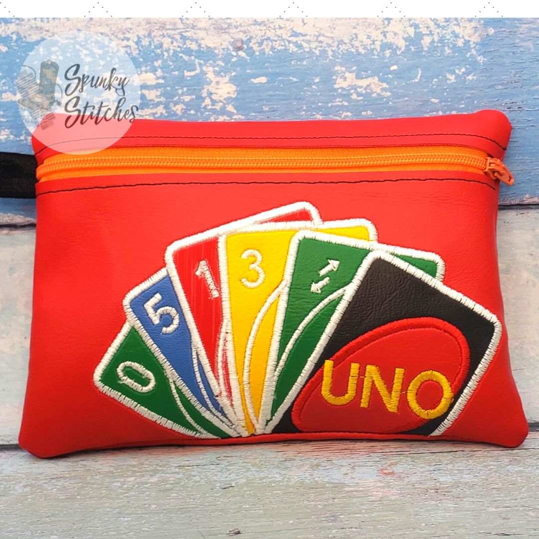 One Left Card Game Zipper Bag