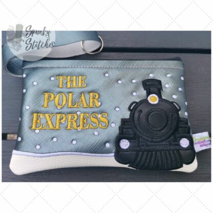 Polar Train Zipper Bag